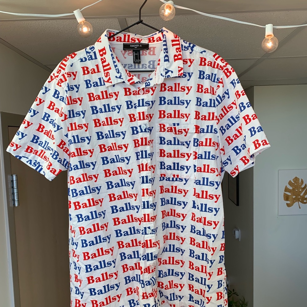 Ballsy Button Down